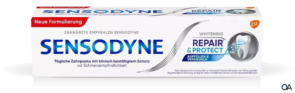 Sensodyne Repair & Protect Whitening Zahnpasta Sensodyne Repair & Protect Whitening Zahnpasta