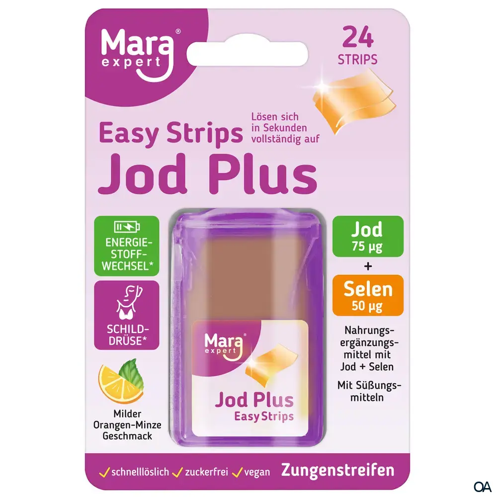 Mara expert® Jod Plus Easy Strips 1 mg
