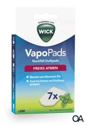 Wick VapoPads Menthol-Duftpads