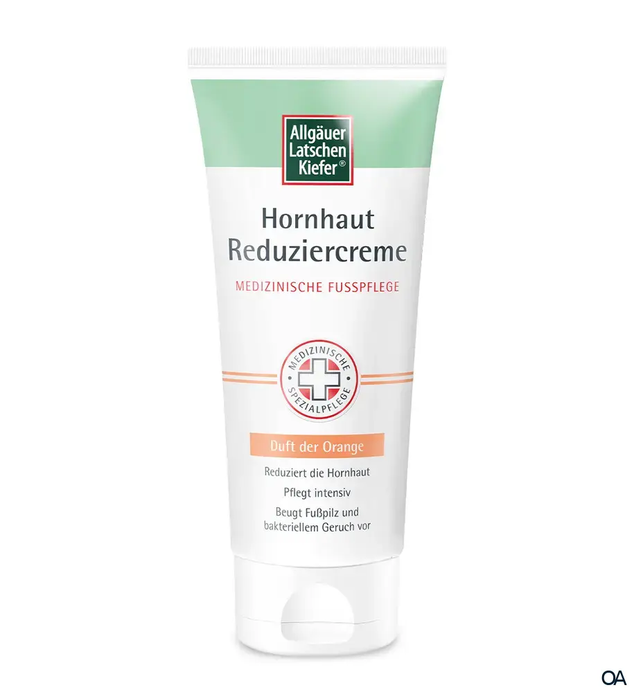Allgäuer Latschenkiefer® Hornhaut Reduziercreme Orange