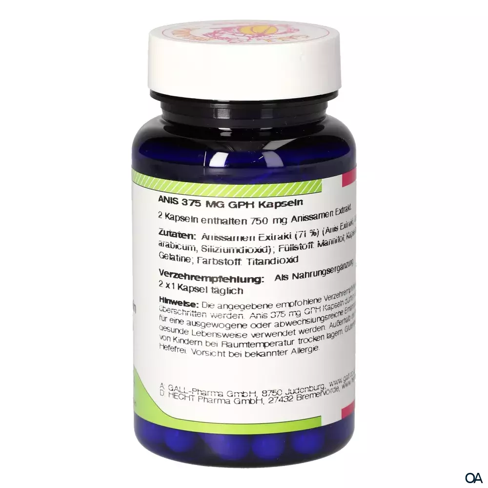 Gall Pharma Anis 375 mg Kapseln