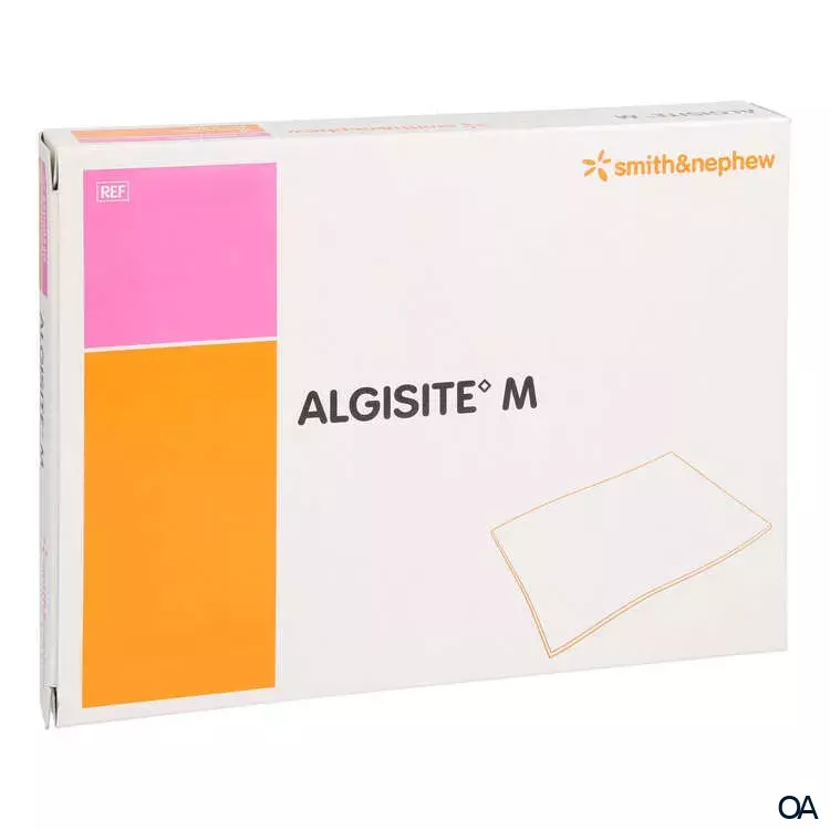 ALGISITE M Kalziumalginat-Wundauflage, steril, 5 x 5 cm ALGISITE M Kalziumalginat-Wundauflage, steril, 5 x 5 cm