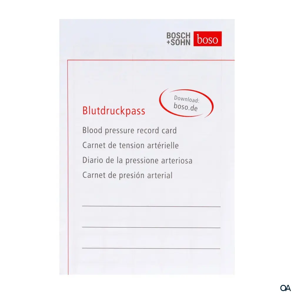 boso Blutdruckpass
