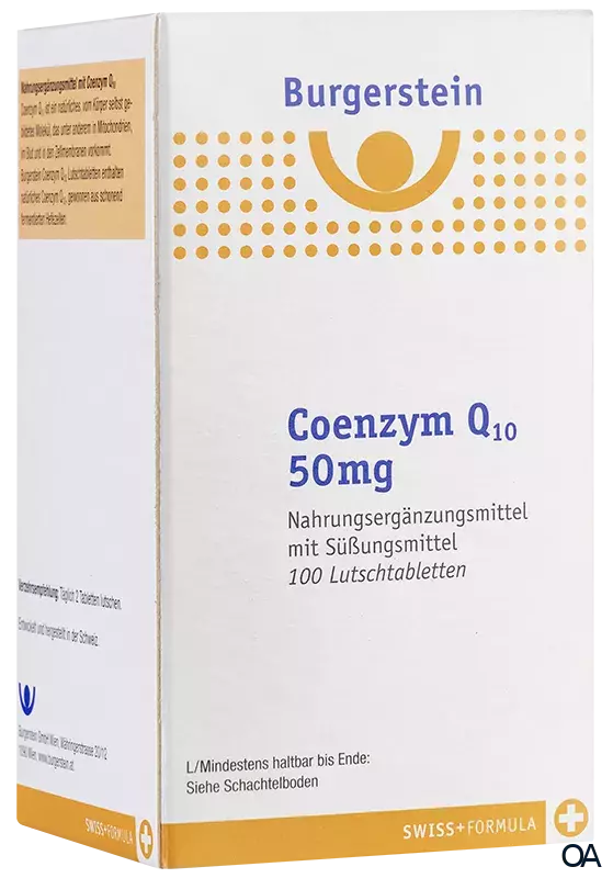Burgerstein Coenzym Q10 50mg Lutschtabletten Burgerstein Coenzym Q10 50mg Lutschtabletten
