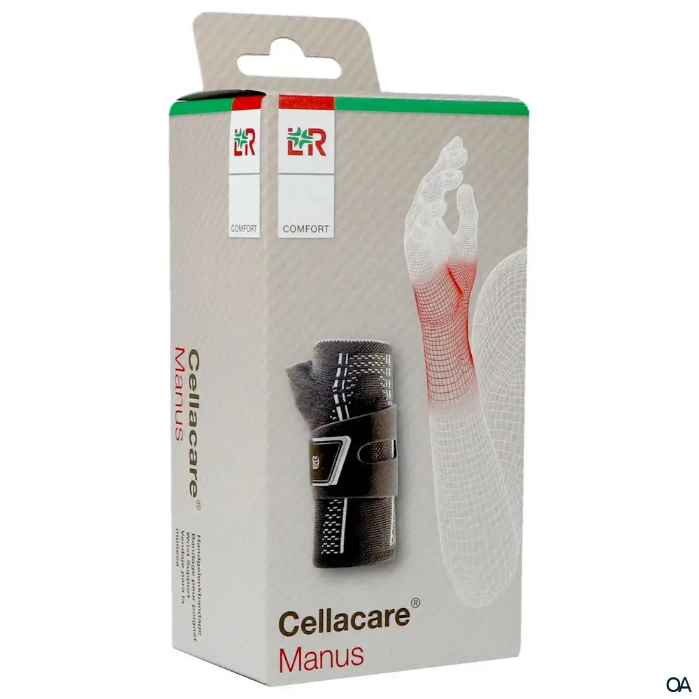 Cellacare® Manus Comfort Aktivbandage für das Handgelenk, Links, Größe 3