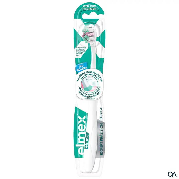 elmex® Expert Präzision Sensitive Zahnbürste, extra sanft