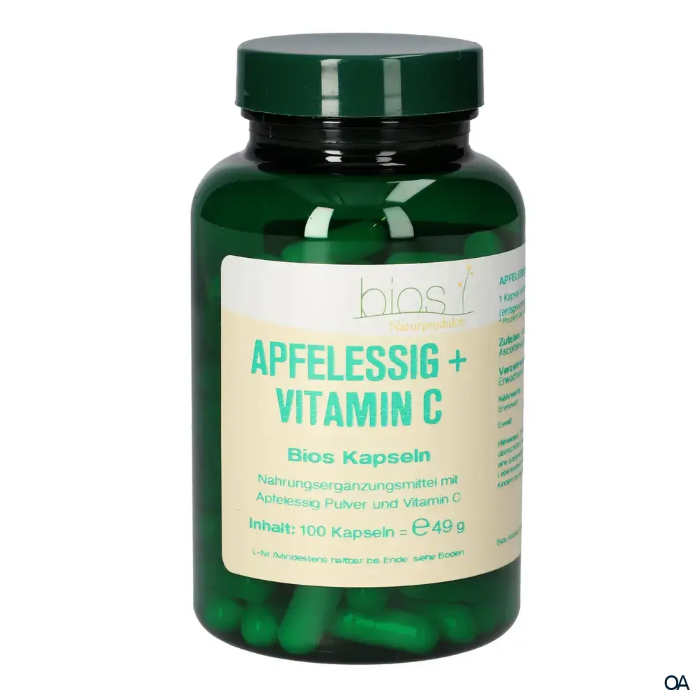 Bios Apfelessig + Vitamin C Kapseln Bios Apfelessig + Vitamin C Kapseln