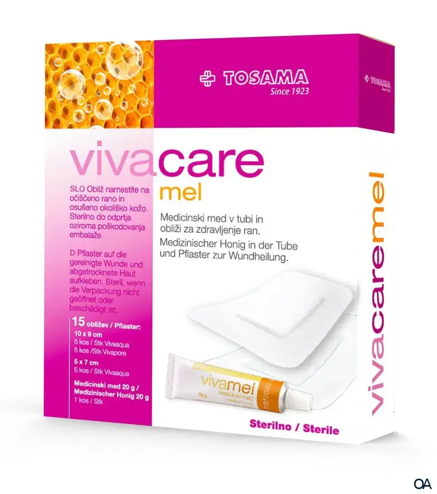 Vivacare® mel - Wundversorgungs-Set