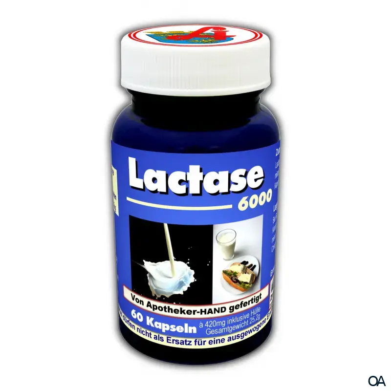 Lactase 6.000 Units Kapseln