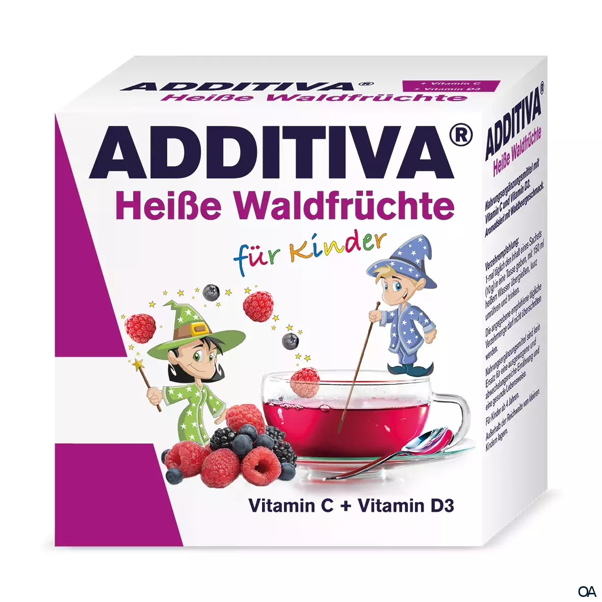 ADDITIVA® Heiße Waldfrüchte Heißgetränkepulver 10 g ADDITIVA® Heiße Waldfrüchte Heißgetränkepulver 10 g