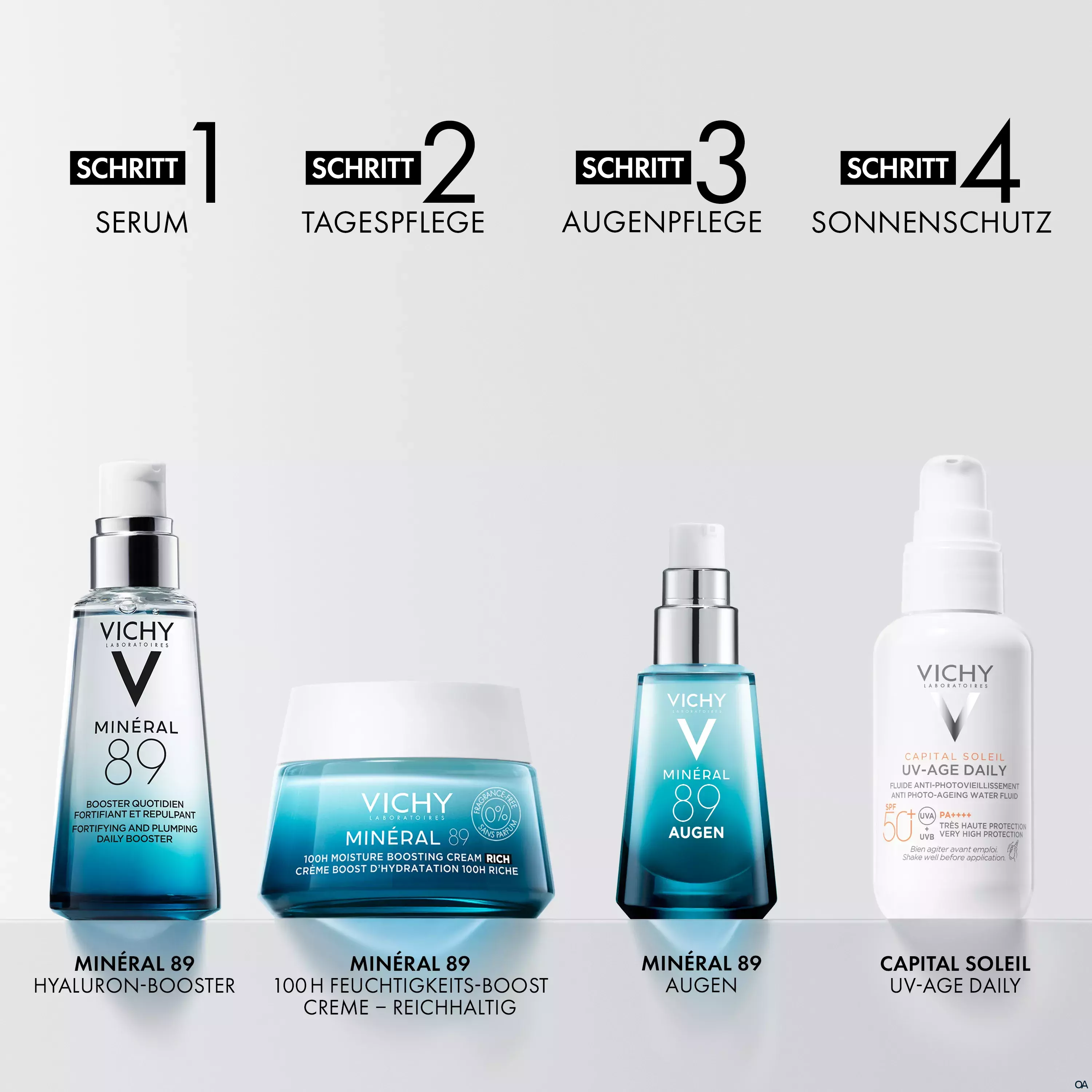 Vichy Minéral 89 100H Feuchtigkeits Creme Reichhaltig - ohne Duft