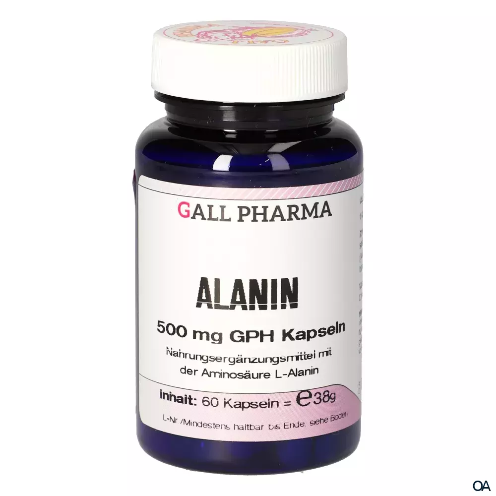 Gall Pharma Alanin 500 mg Kapseln