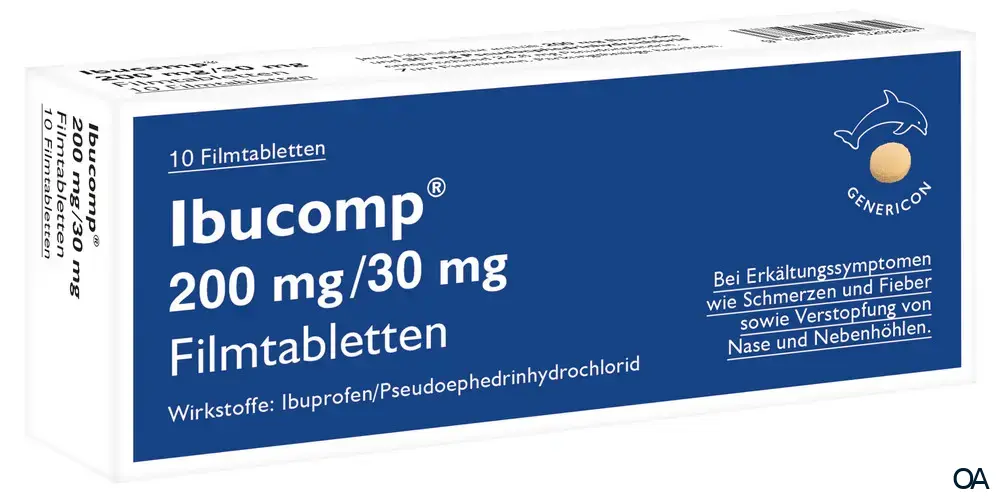 Ibucomp® 200 mg/30 mg Filmtabletten