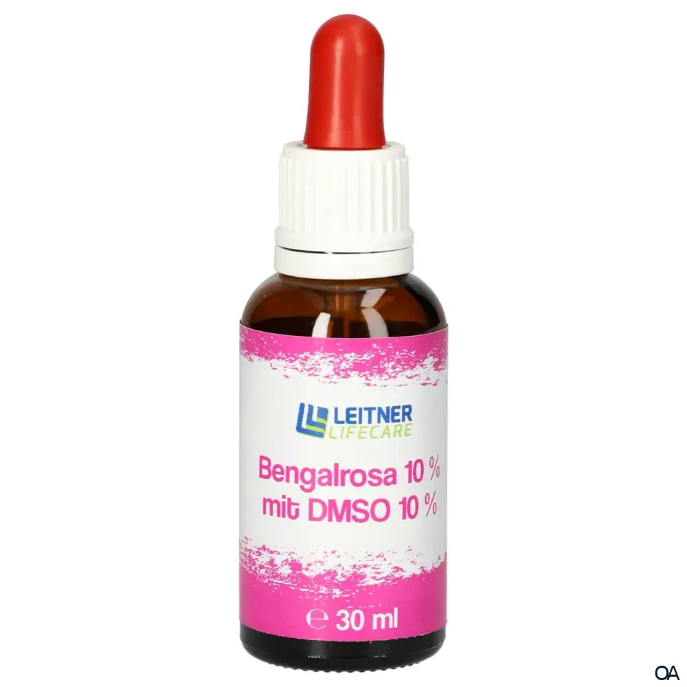 LEITNER Lifecare Bengalrosa 10 % DMSO 10 % Lösung LEITNER Lifecare Bengalrosa 10 % DMSO 10 % Lösung