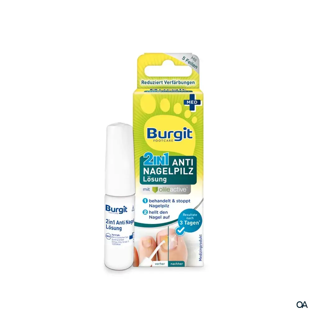 Burgit 2in1 Anti Nagelpilz Lösung*