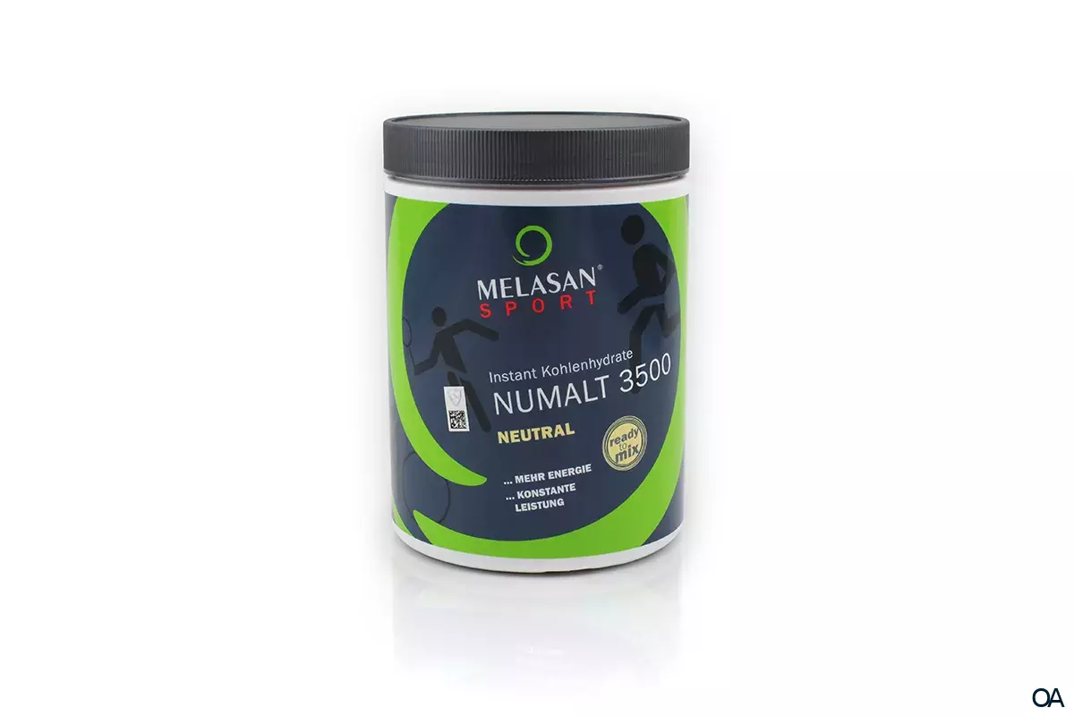 Melasan Sport Numalt 3500 Kohlehydratpulver Neutral