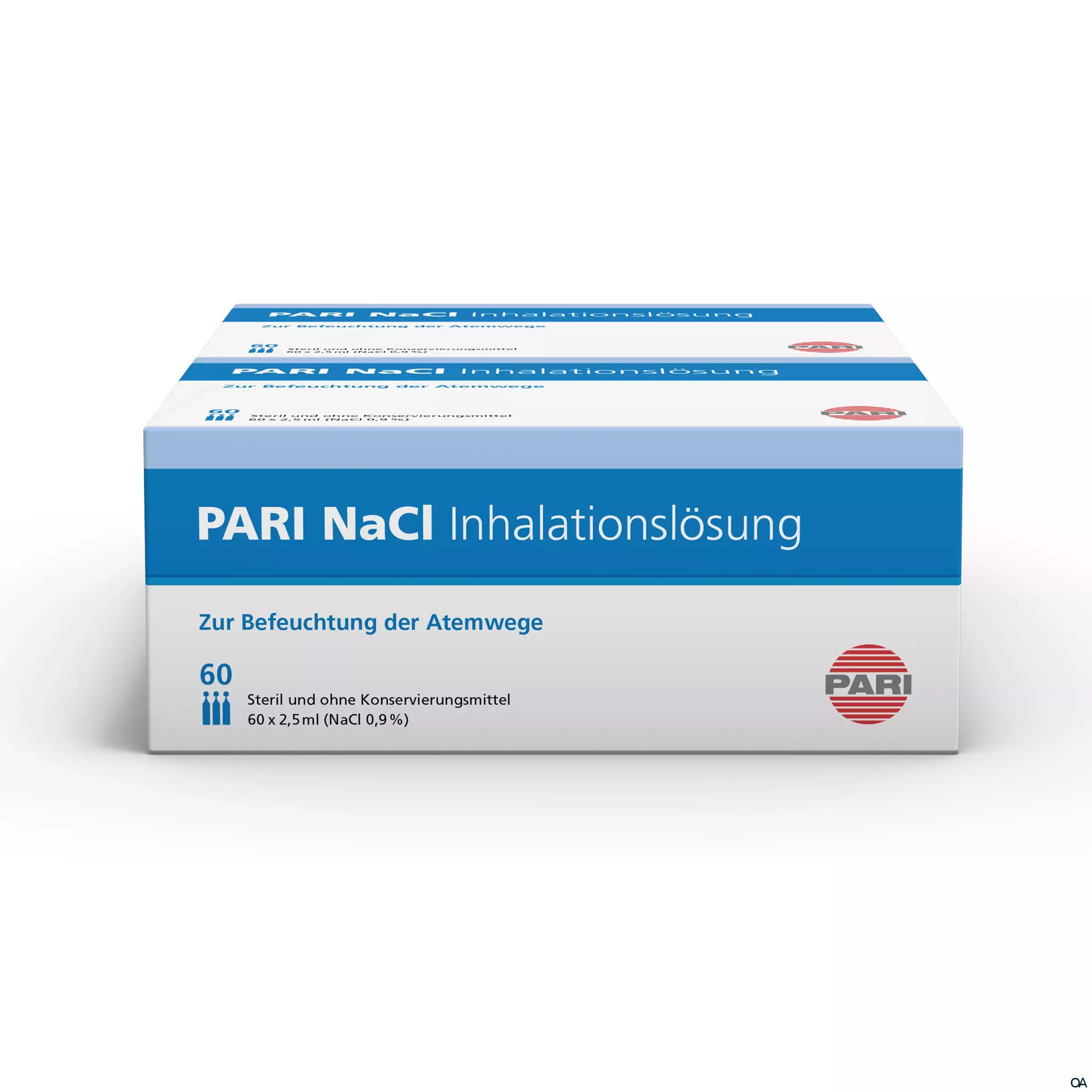 PARI NaCl 0,9% Inhalationslösung 120 x 2,5 ml