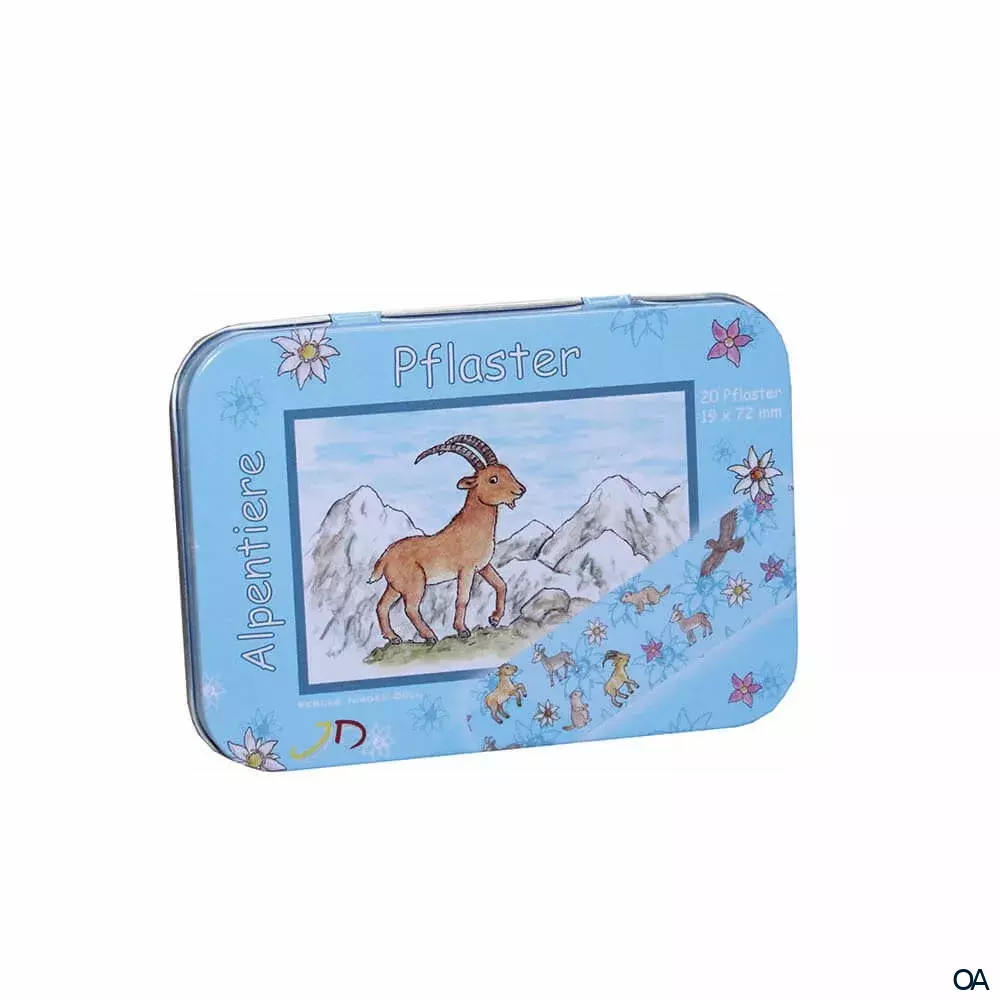 APOfit Kinderpflaster Alpentiere 19 x 72 mm APOfit Kinderpflaster Alpentiere 19 x 72 mm