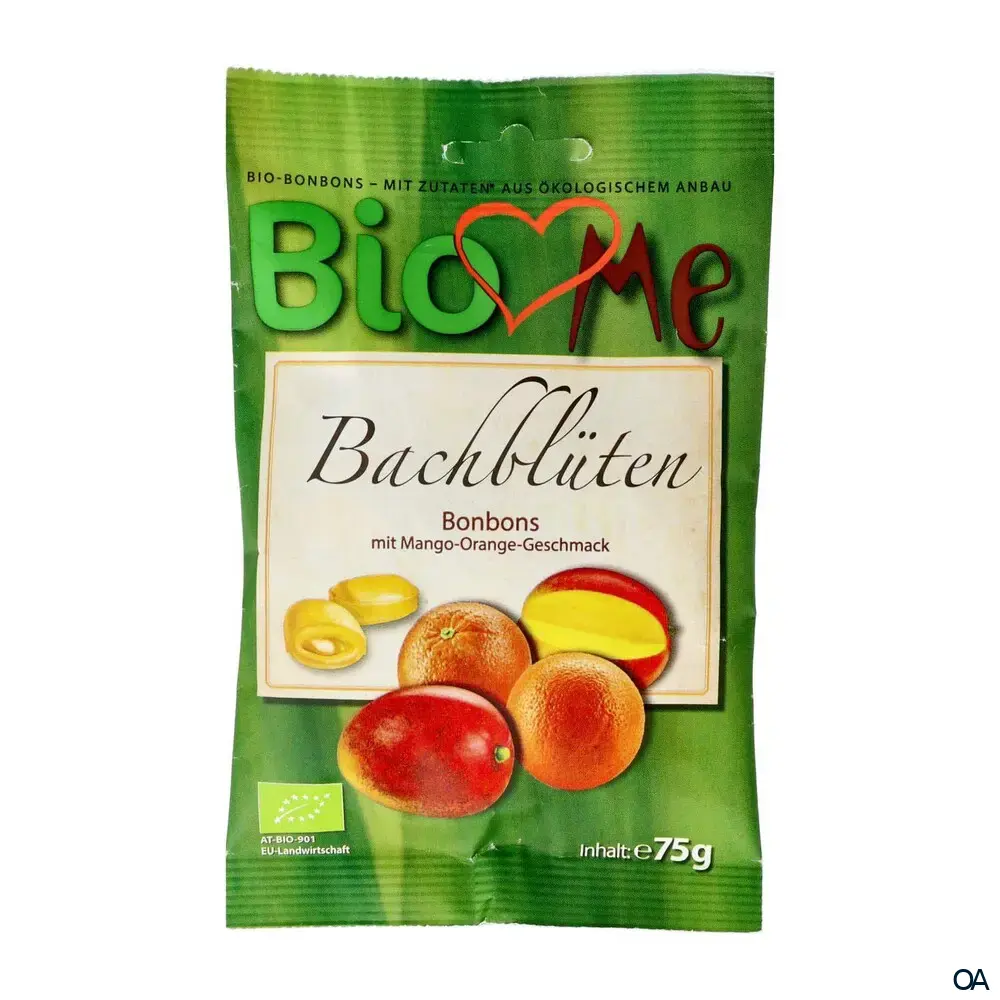 BIO loves Me Bachblüten Mango-Orange Bio-Bonbons