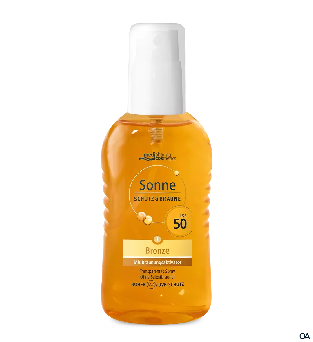 medipharma cosmetics Sonne Schutz & Bräune LSF 50 Bronze Pumpspray