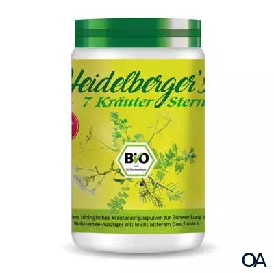 Heidelberger´s 7 Kräuter Stern® Bio Pulver
