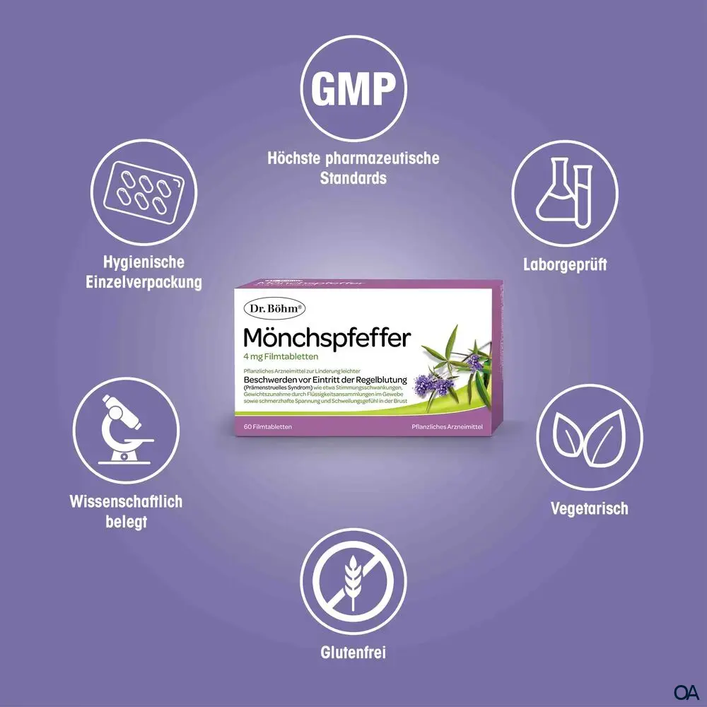 Dr. Böhm® Mönchspfeffer 4 mg Filmtabletten