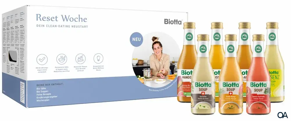 Biotta Reset Woche Bio Box