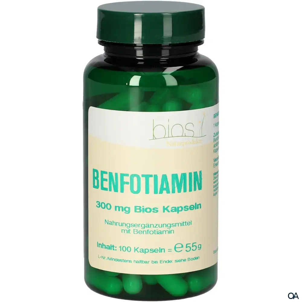 Bios Benfotiamin 300 mg Kapseln Bios Benfotiamin 300 mg Kapseln
