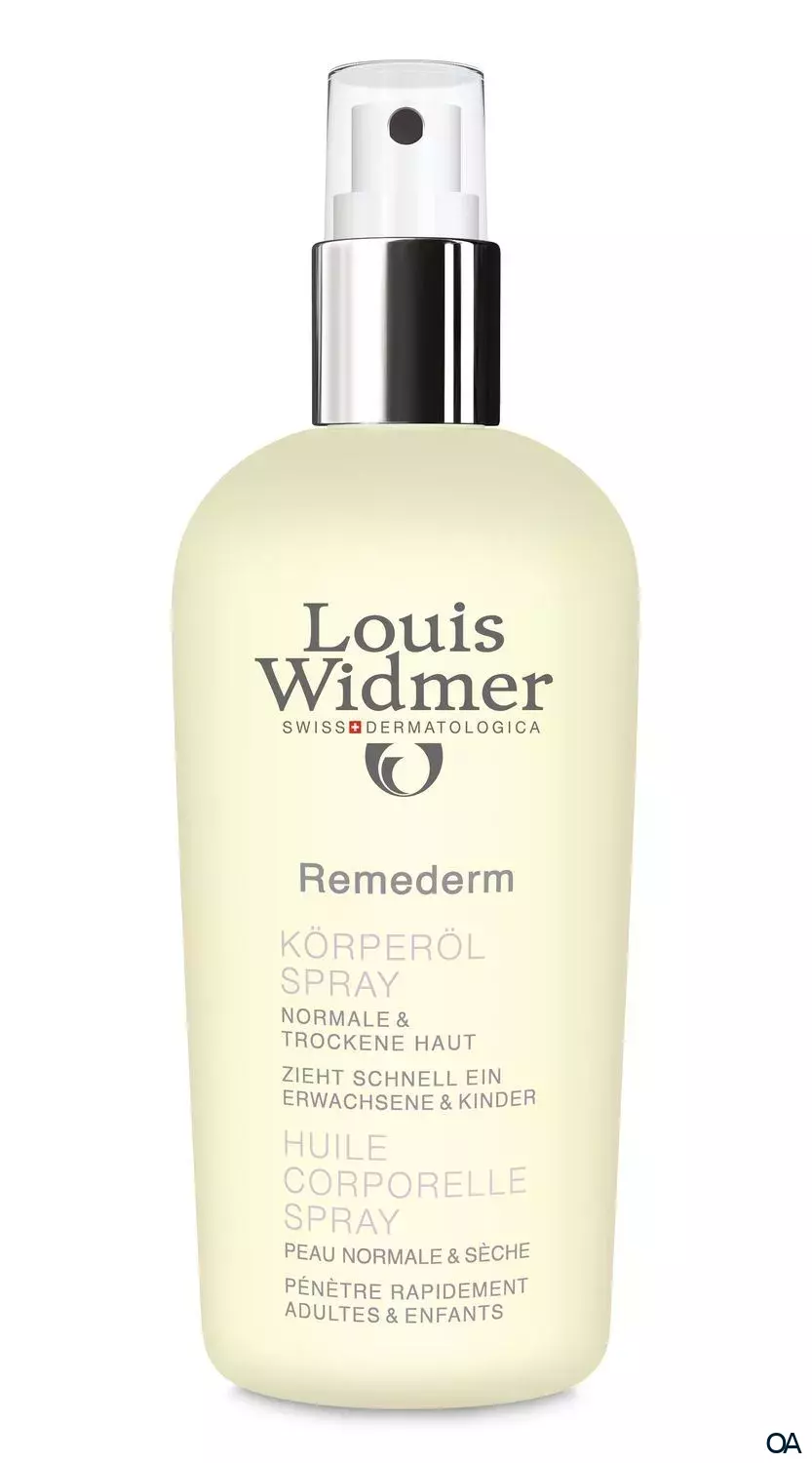 Louis Widmer Remederm Dry Skin Körperöl Spray - leicht parfümiert Louis Widmer Remederm Dry Skin Körperöl Spray - leicht parfümiert