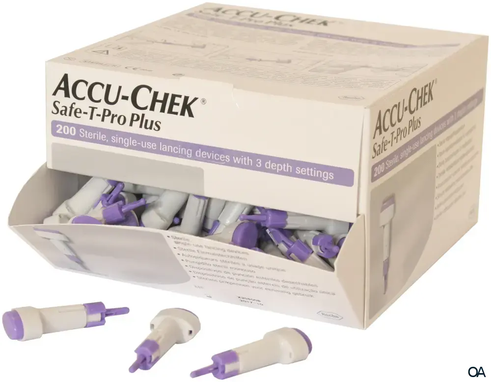 Accu-Chek® Safe-T-Pro Plus Lanzetten Accu-Chek® Safe-T-Pro Plus Lanzetten