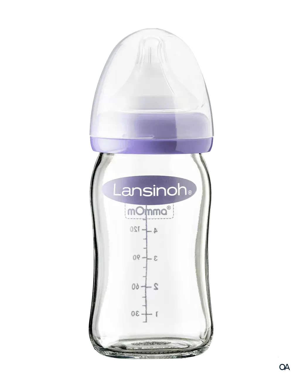 Lansinoh® Weithalsflasche Glas 160ml