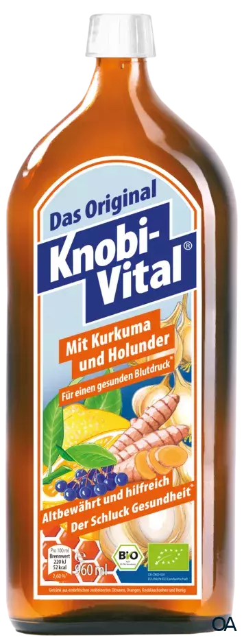 KnobiVital mit Kurkuma und Holunder KnobiVital mit Kurkuma und Holunder