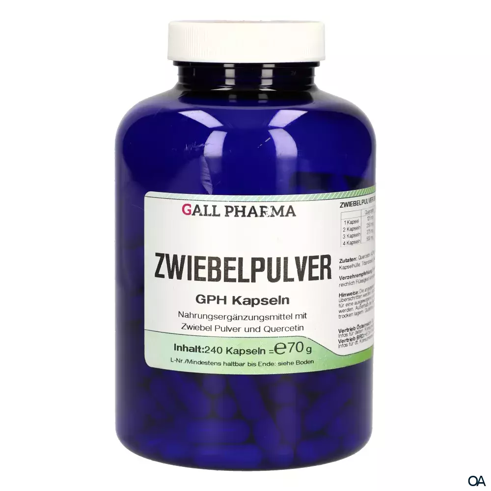 Gall Pharma Zwiebelpulver Kapseln