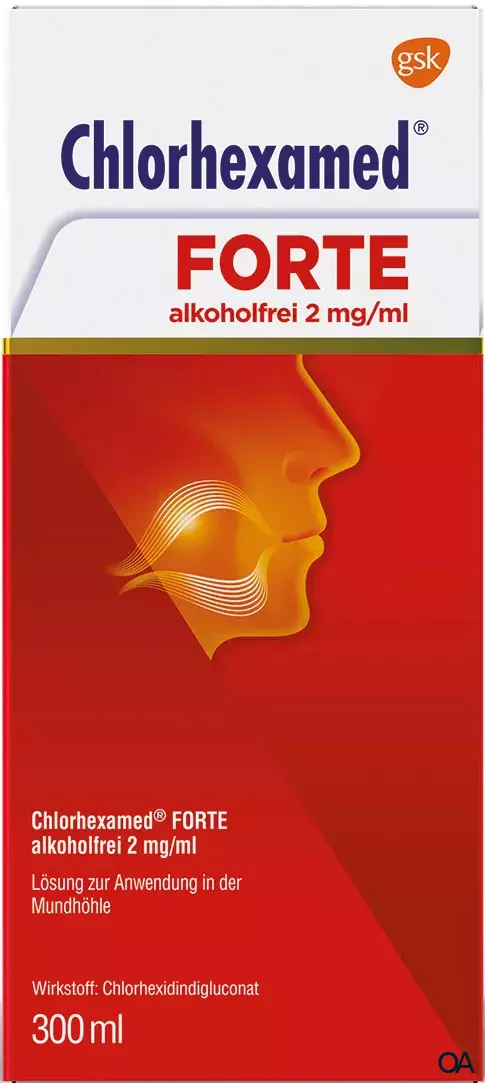 Chlorhexamed®  Forte alkoholfrei 2 mg/ml - Lösung zur Anwendung in der Mundhöhle