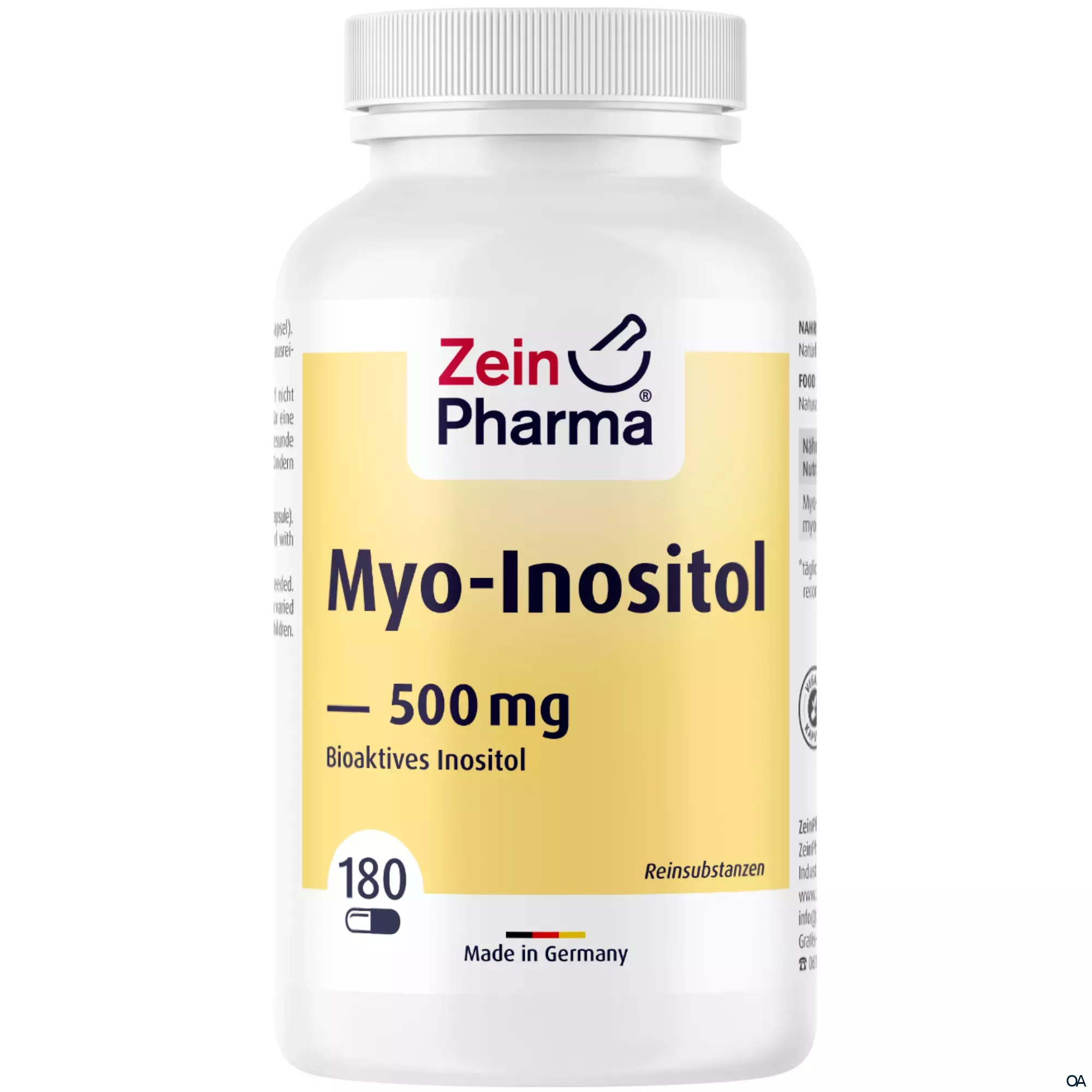 ZeinPharma Myo-Inositol Kapseln 500 mg