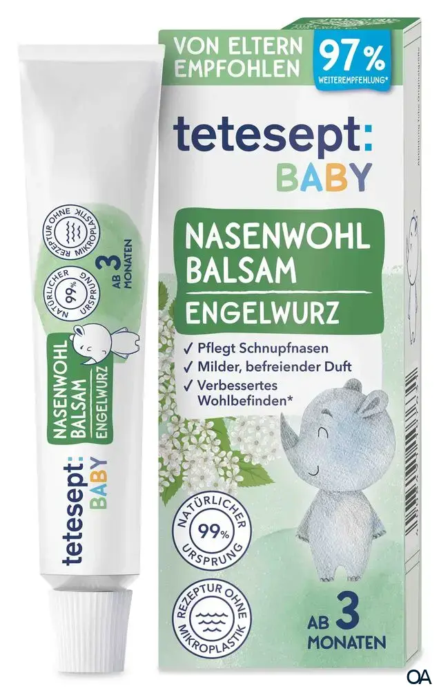 tetesept BABY Nasenwohl Balsam Engelwurz
