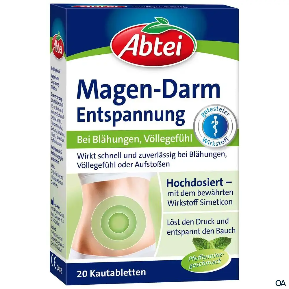 Abtei Magen-Darm Entspannung Kautabletten Abtei Magen-Darm Entspannung Kautabletten