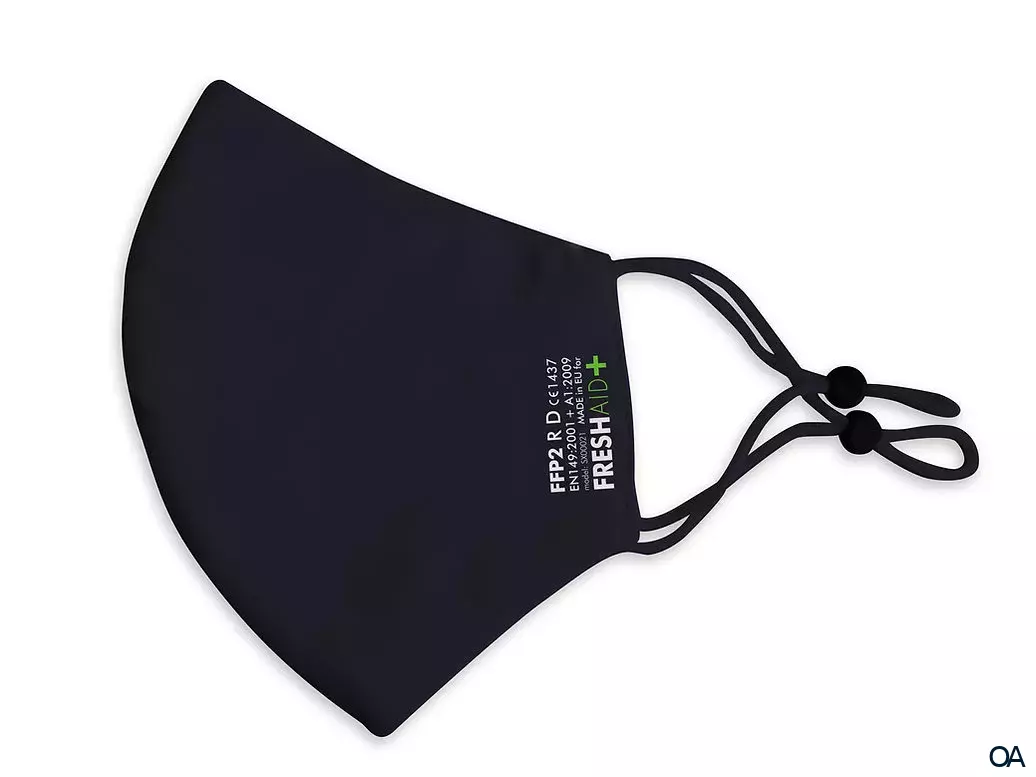 Fresh Aid+ FFP2 RD Komfortmaske schwarz Fresh Aid+ FFP2 RD Komfortmaske schwarz