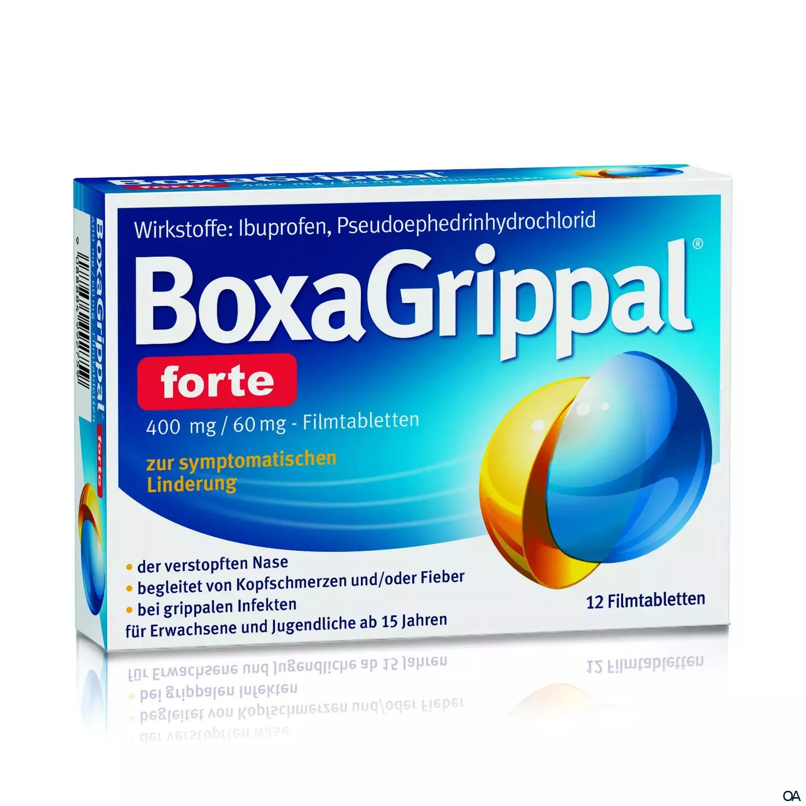 BoxaGrippal forte 400 mg/60 mg Filmtabletten BoxaGrippal forte 400 mg/60 mg Filmtabletten