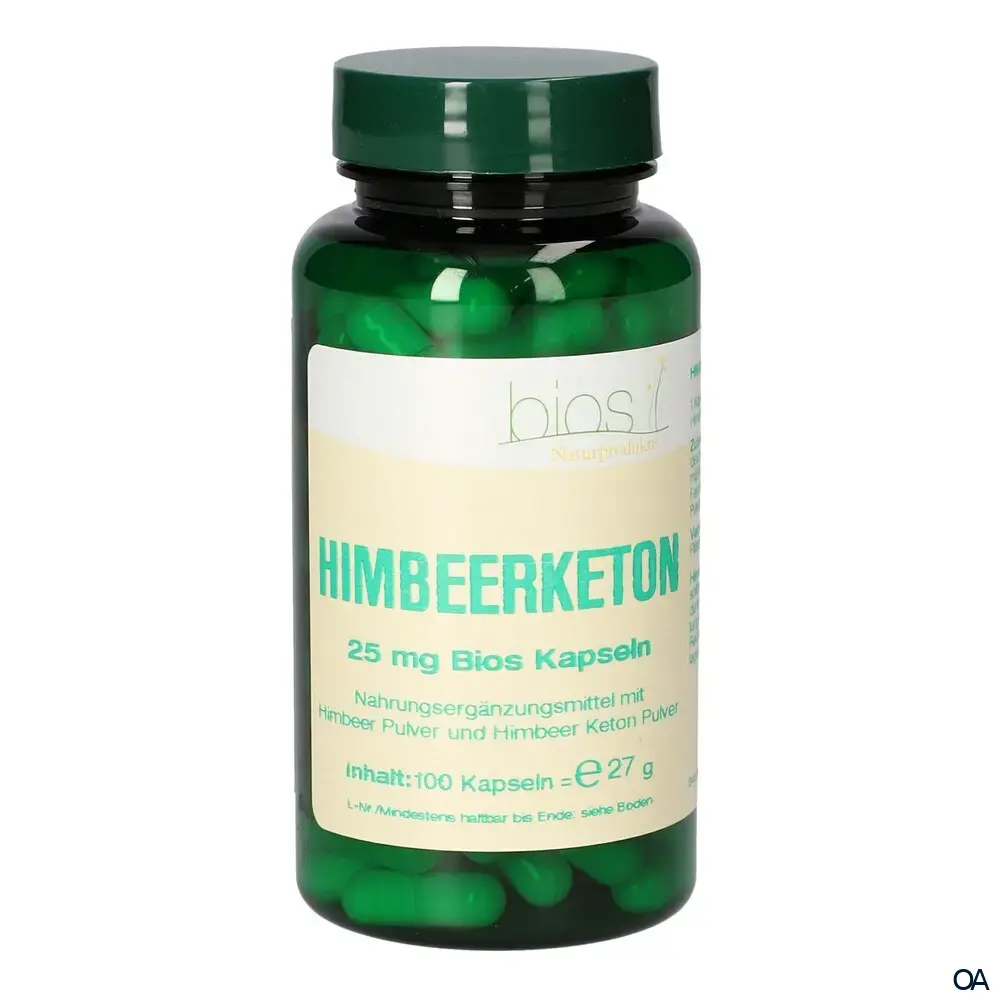 Bios Himbeerketon 25 mg Kapseln Bios Himbeerketon 25 mg Kapseln