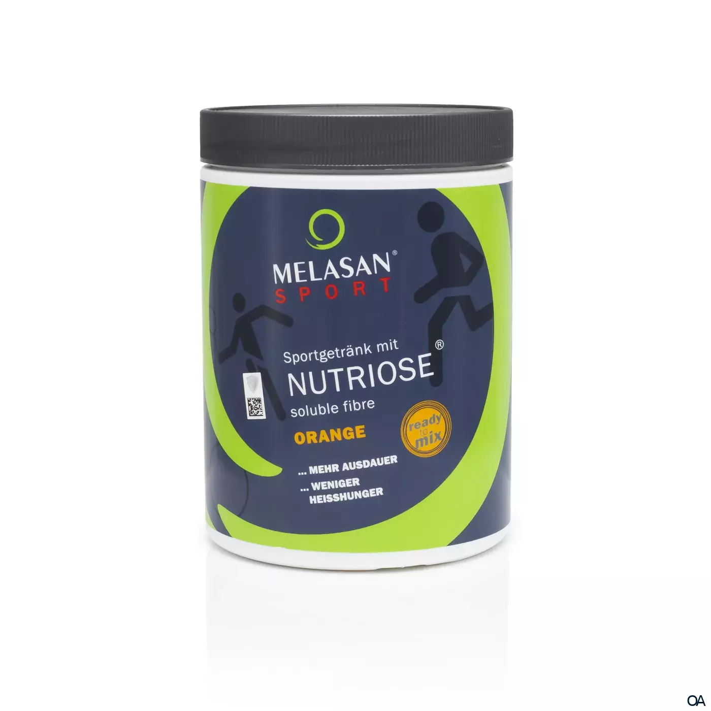 Melasan Sport Sportgetränk mit Nutriose Pulver Orange
