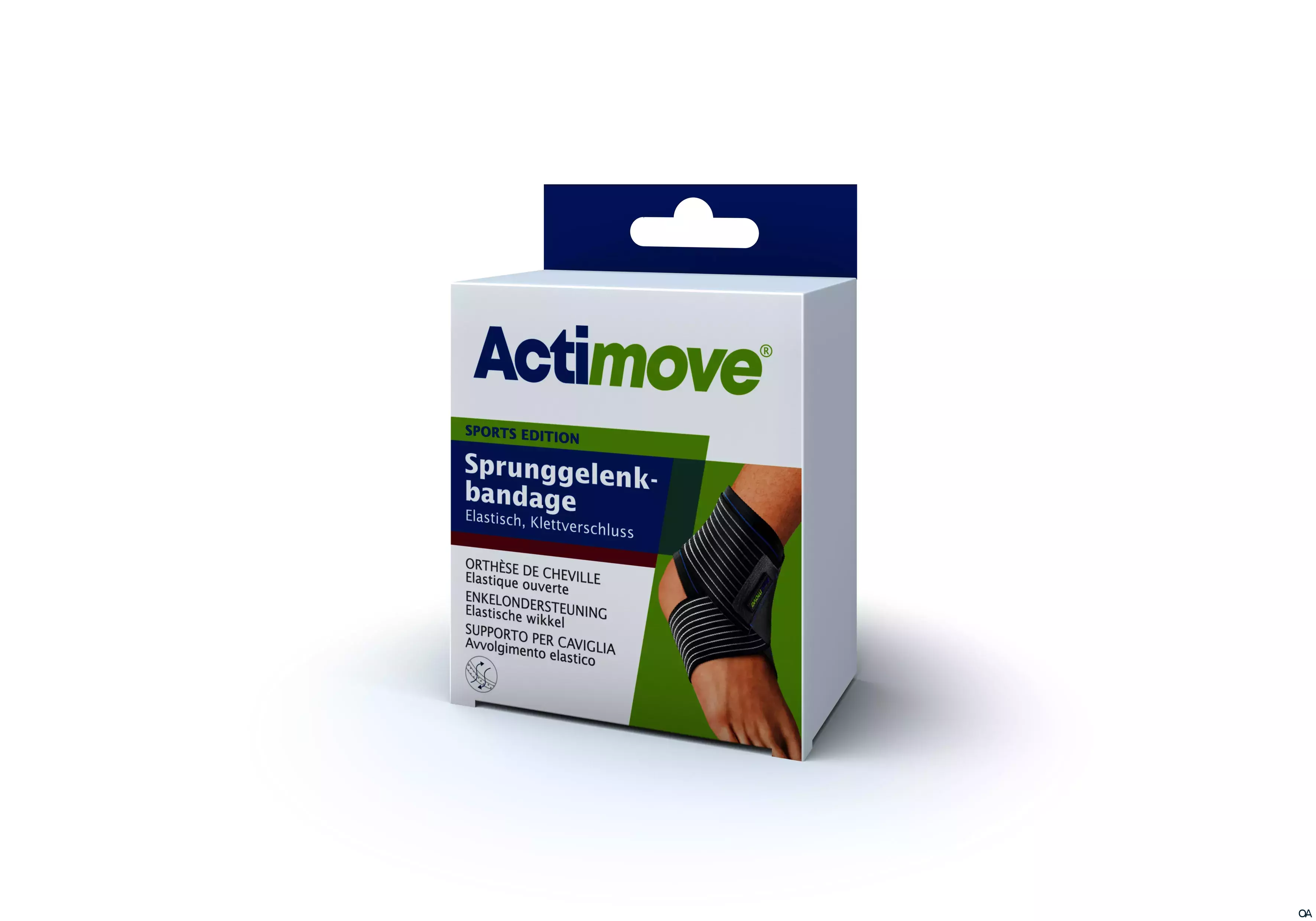 Actimove® Sport Edition Sprunggelenkbandage Elastisch, Klettverschluss Größe L Actimove® Sport Edition Sprunggelenkbandage Elastisch, Klettverschluss Größe L