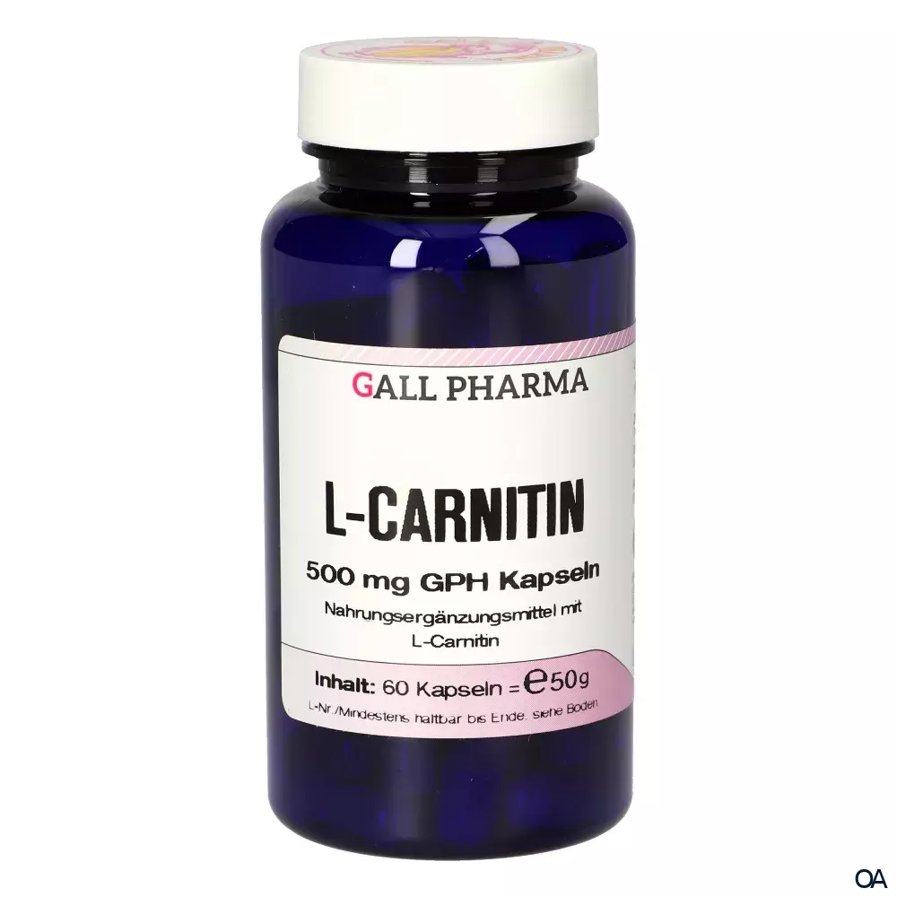 Gall Pharma L-Carnitin 500 mg Kapseln