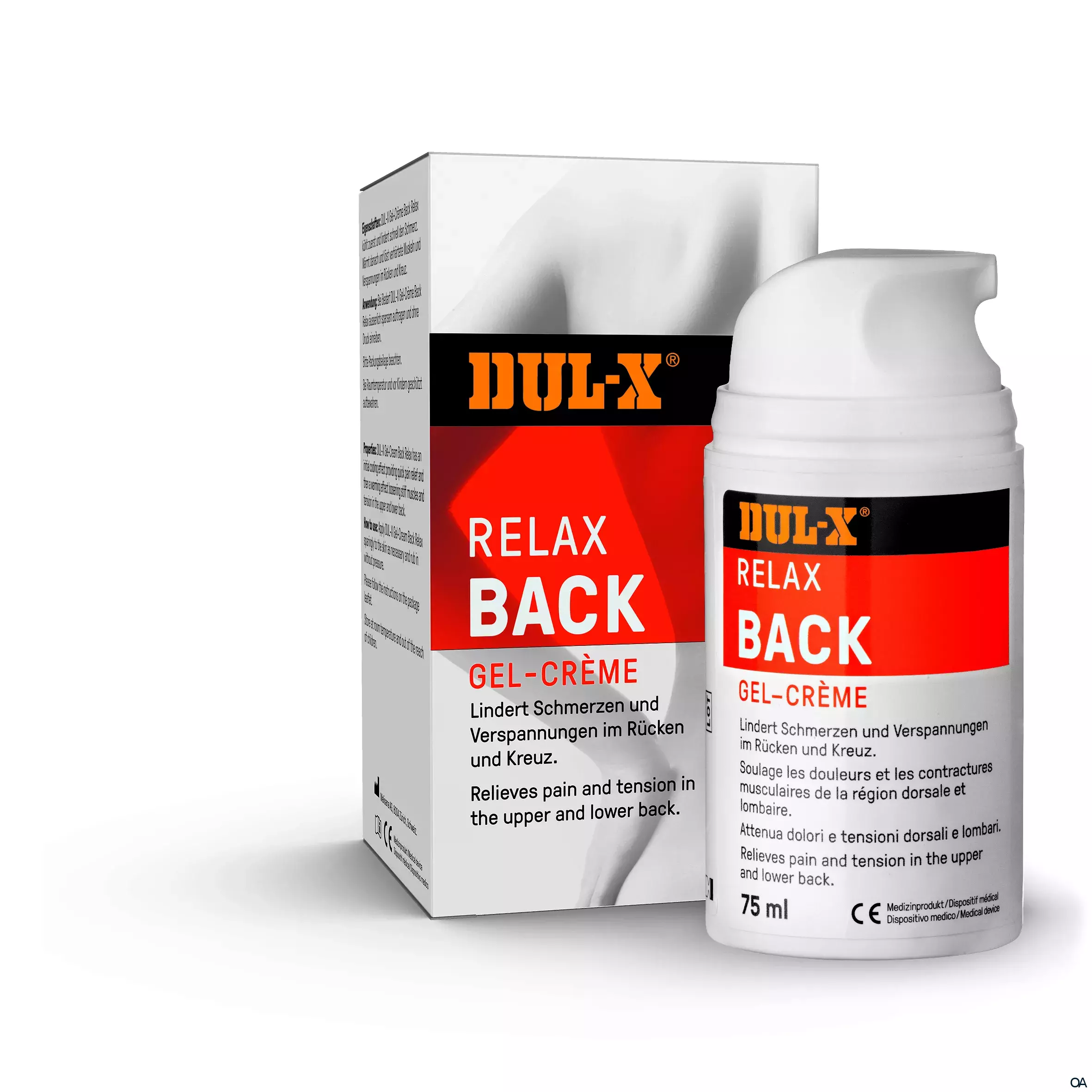DUL-X® Back Relax Gel-Crème DUL-X® Back Relax Gel-Crème