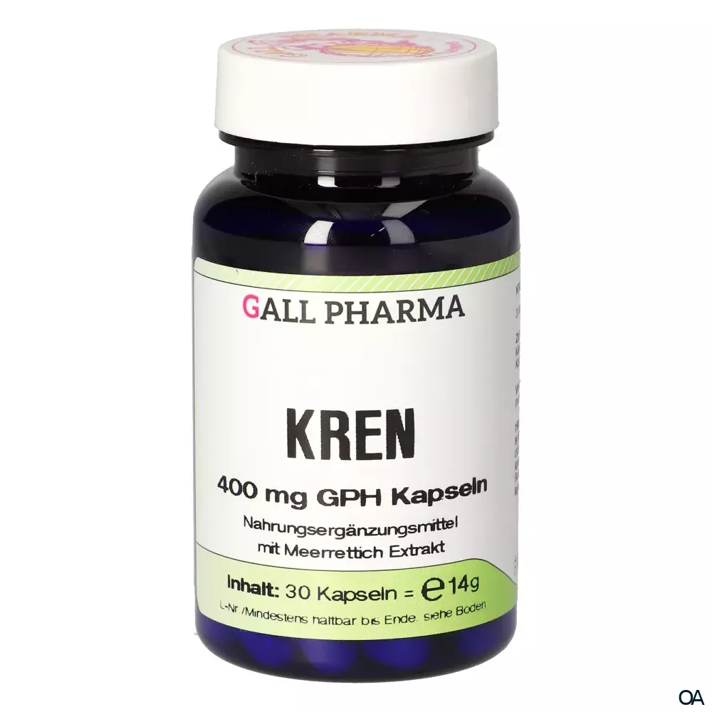 Gall Pharma Kren 400 mg Kapseln Gall Pharma Kren 400 mg Kapseln