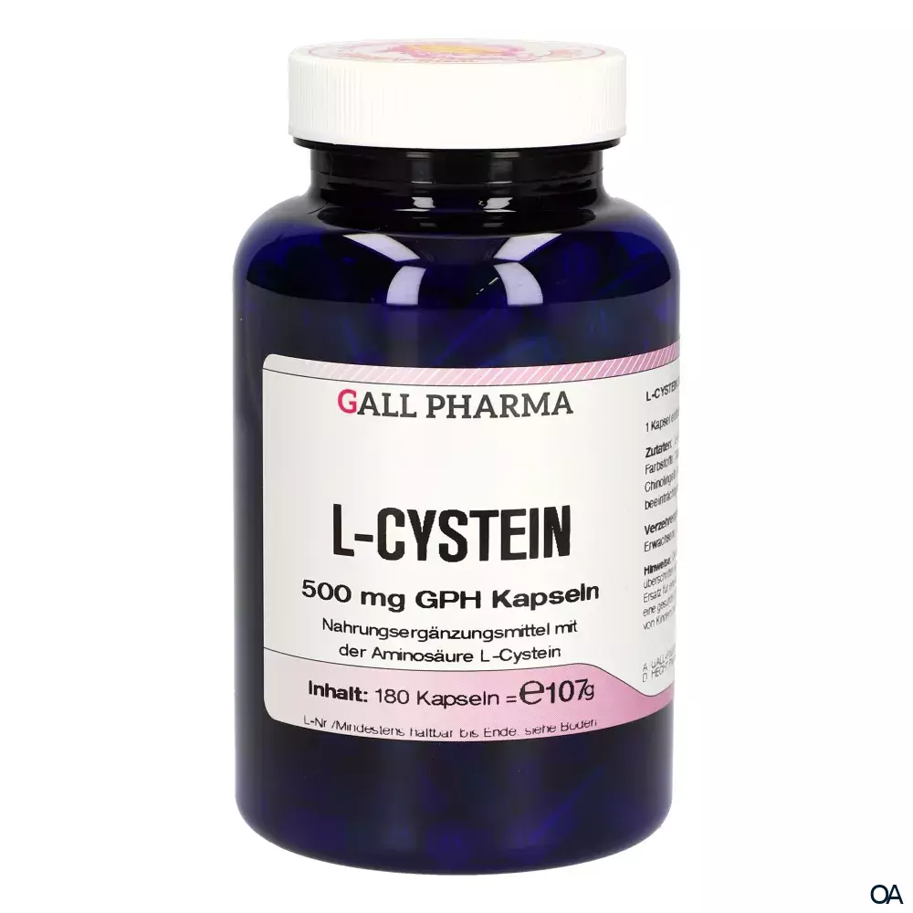 Gall Pharma L-Cystein 500 mg Kapseln