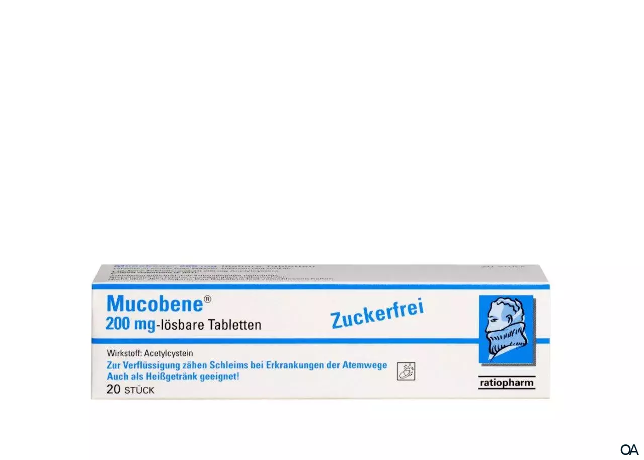 Mucobene® 200 mg lösbare Tabletten