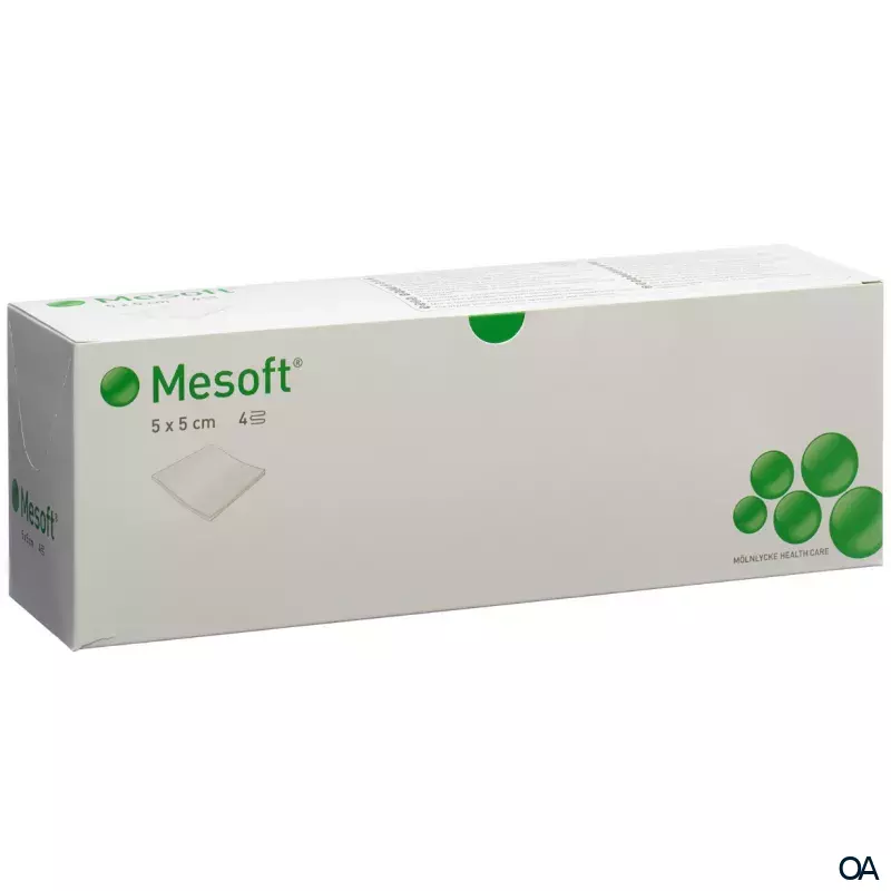 Mesoft® Vlieskompressen steril 5 x 5 cm, 30 x 5 Stück