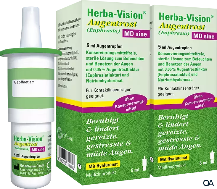 Herba-Vision® Augentrost MD sine Augentropfen Herba-Vision® Augentrost MD sine Augentropfen