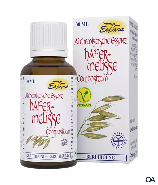 Espara Hafer Melisse Compositum Alchemistische Essenz